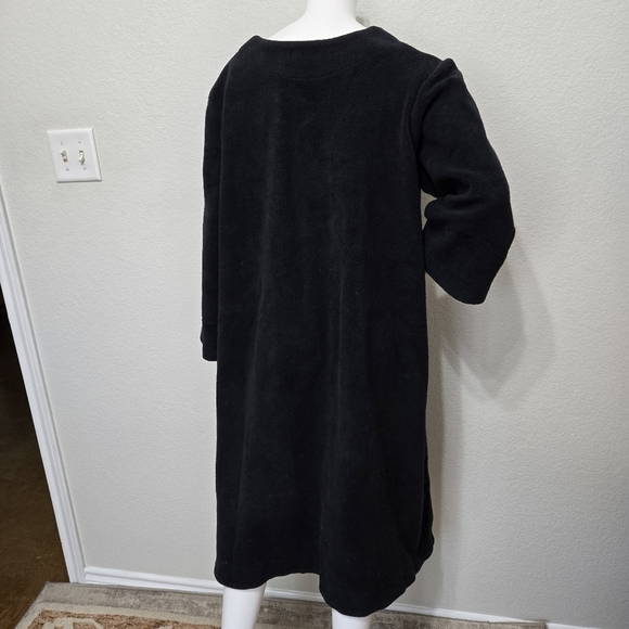 Blue Fish Black Button-Up Coat Size XL - Picture 5 of 14